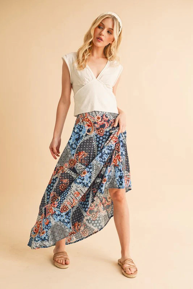 Bradyn Print Skirt